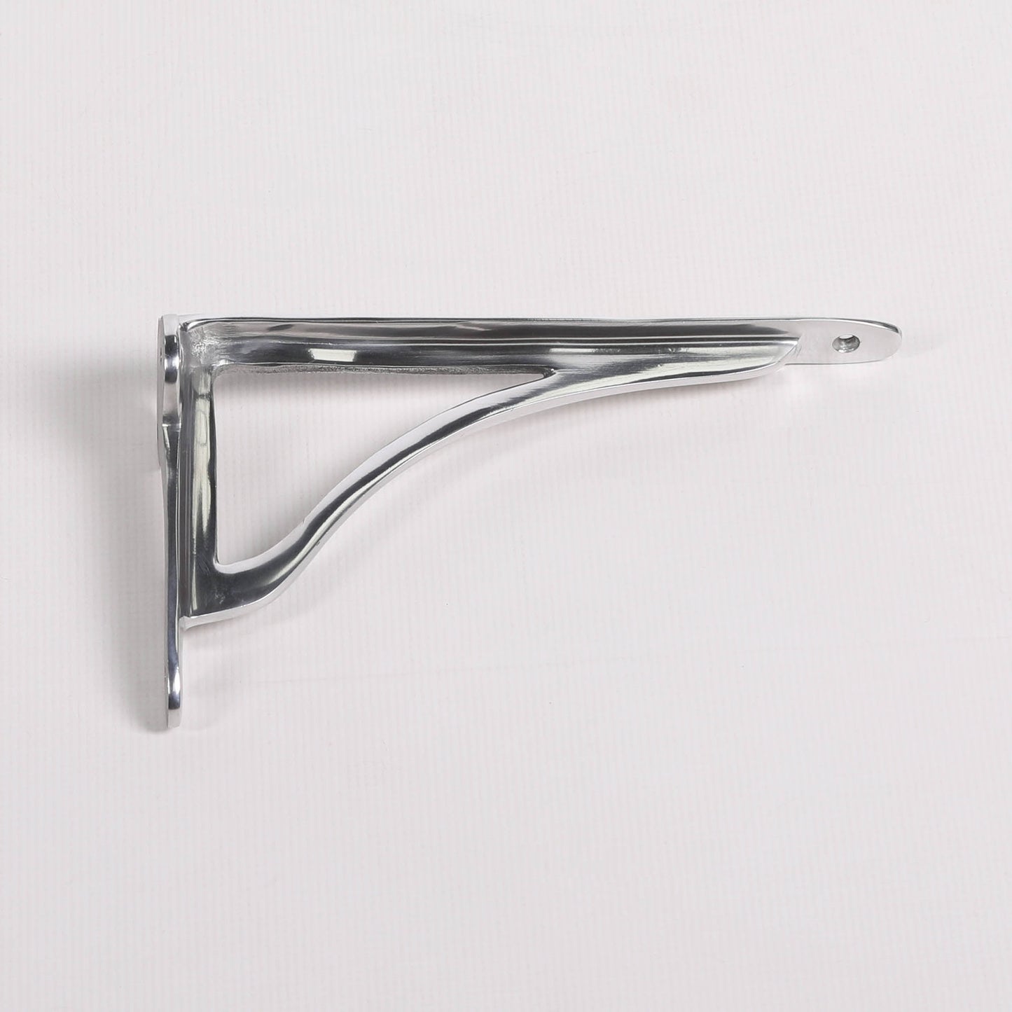 Cast Chrome Polished Antique Style Wall Shelf Bracket Cistern System Not Iron