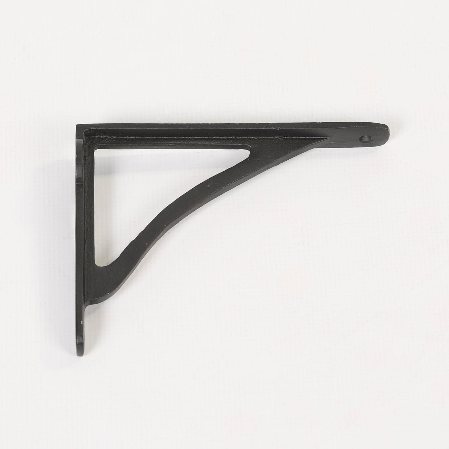 Black Finish Cast Iron Cistern Wall Shelf Bracket