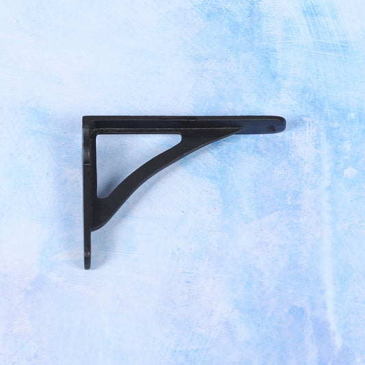 Black Finish Cast Iron Cistern Wall Shelf Bracket