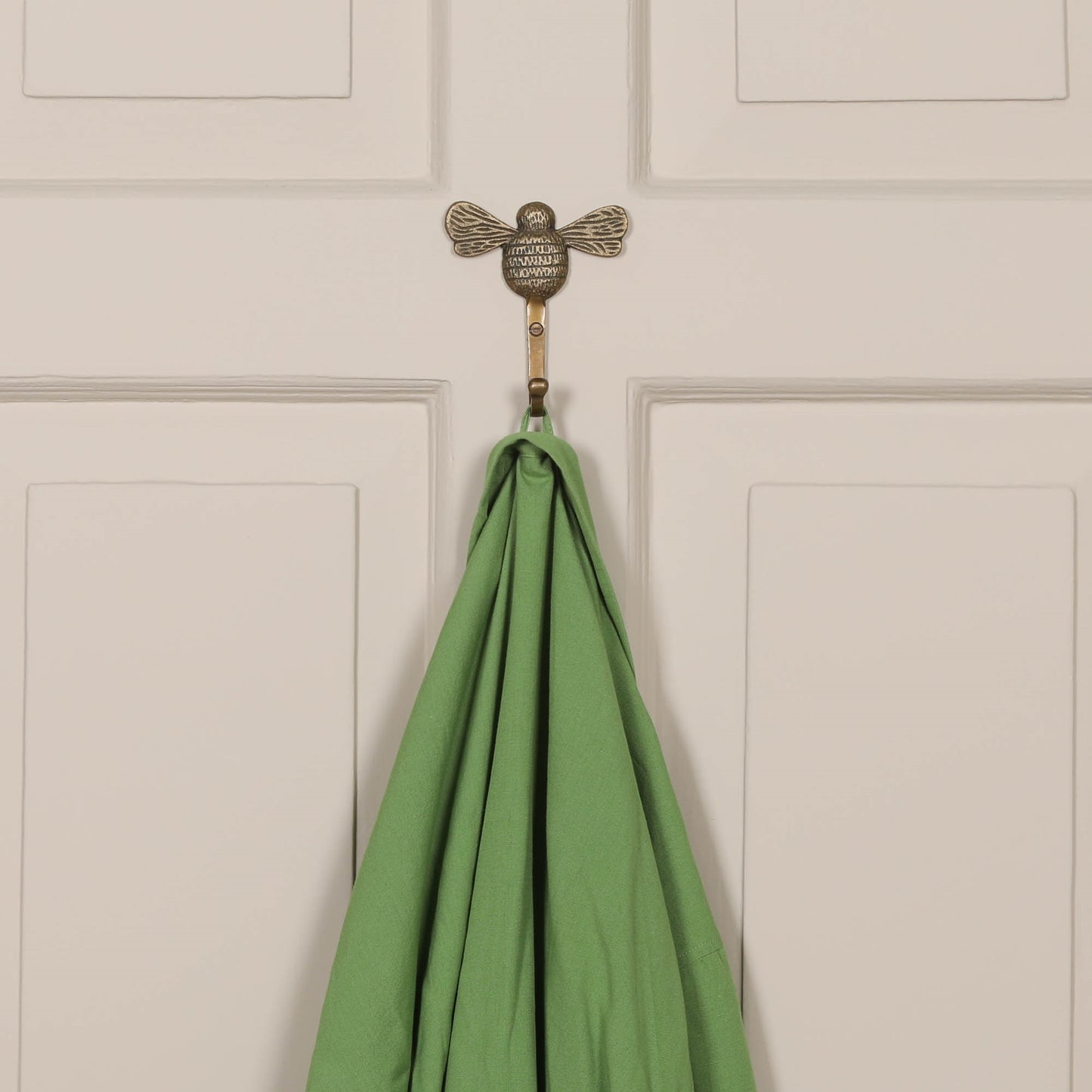 Brass Style Finish Wall Mounted Bumble Bee Coat Hook