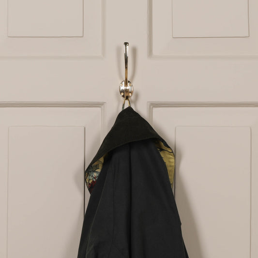 Classic Metal Polished Brass Wall Mounted Hook