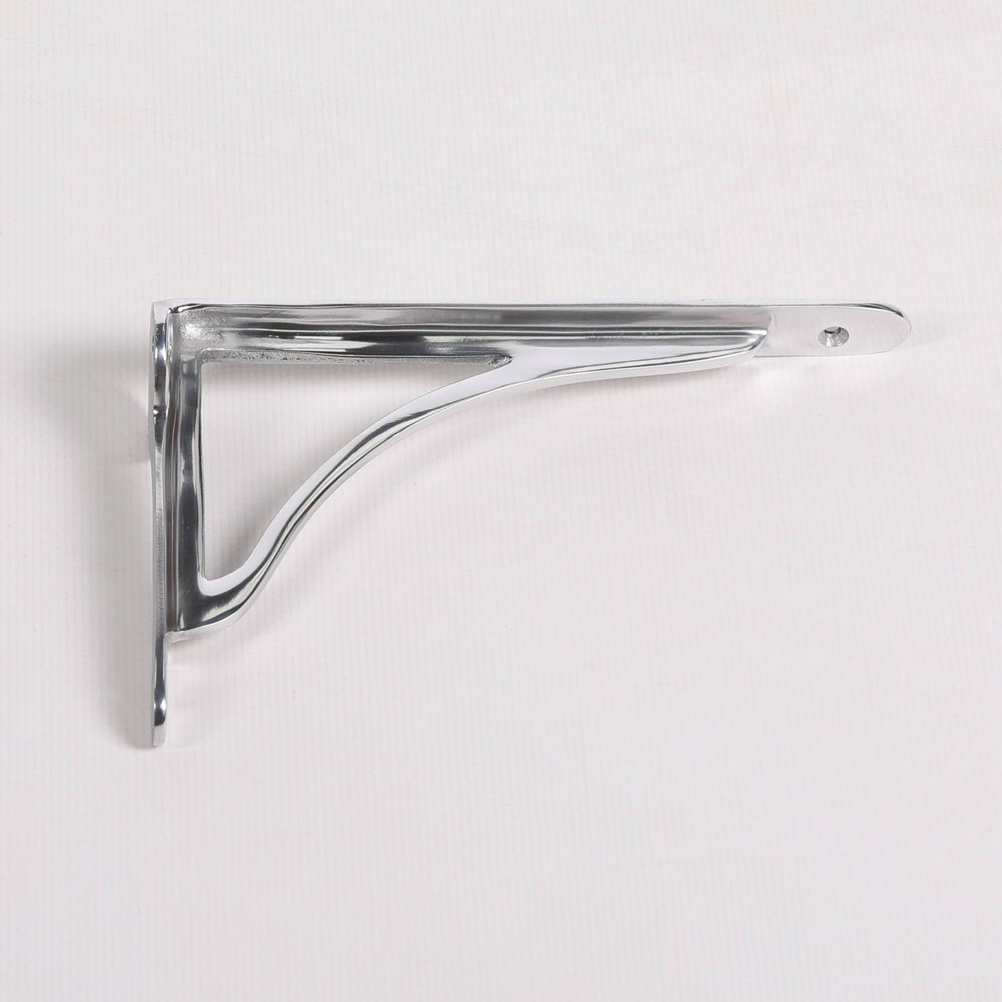 Cast Chrome Polished Antique Style Wall Shelf Bracket Cistern System Not Iron