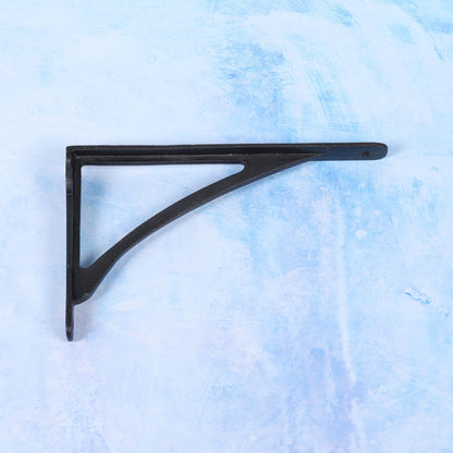 Black Finish Cast Iron Cistern Wall Shelf Bracket