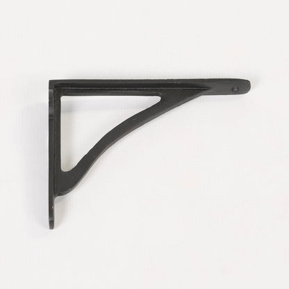 Black Finish Cast Iron Cistern Wall Shelf Bracket