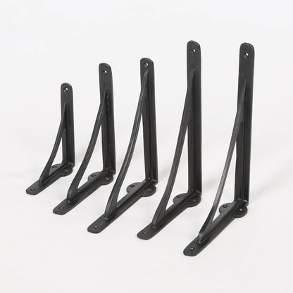 Black Finish Cast Iron Cistern Wall Shelf Bracket