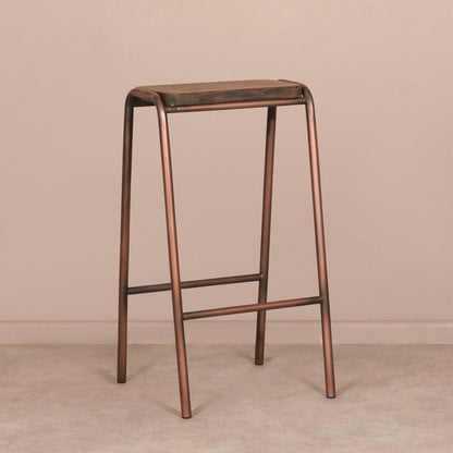 Industrial Style Lab Copper Style Stackable Bar Stool