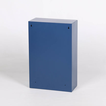 Industrial Metal Locker Wall Mount Cabinet Storage Cupboard Reversible Door
