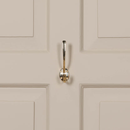 Classic Metal Polished Brass Wall Mounted Hook