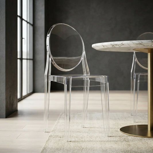 Clear Ghost Transparent Dining Chair