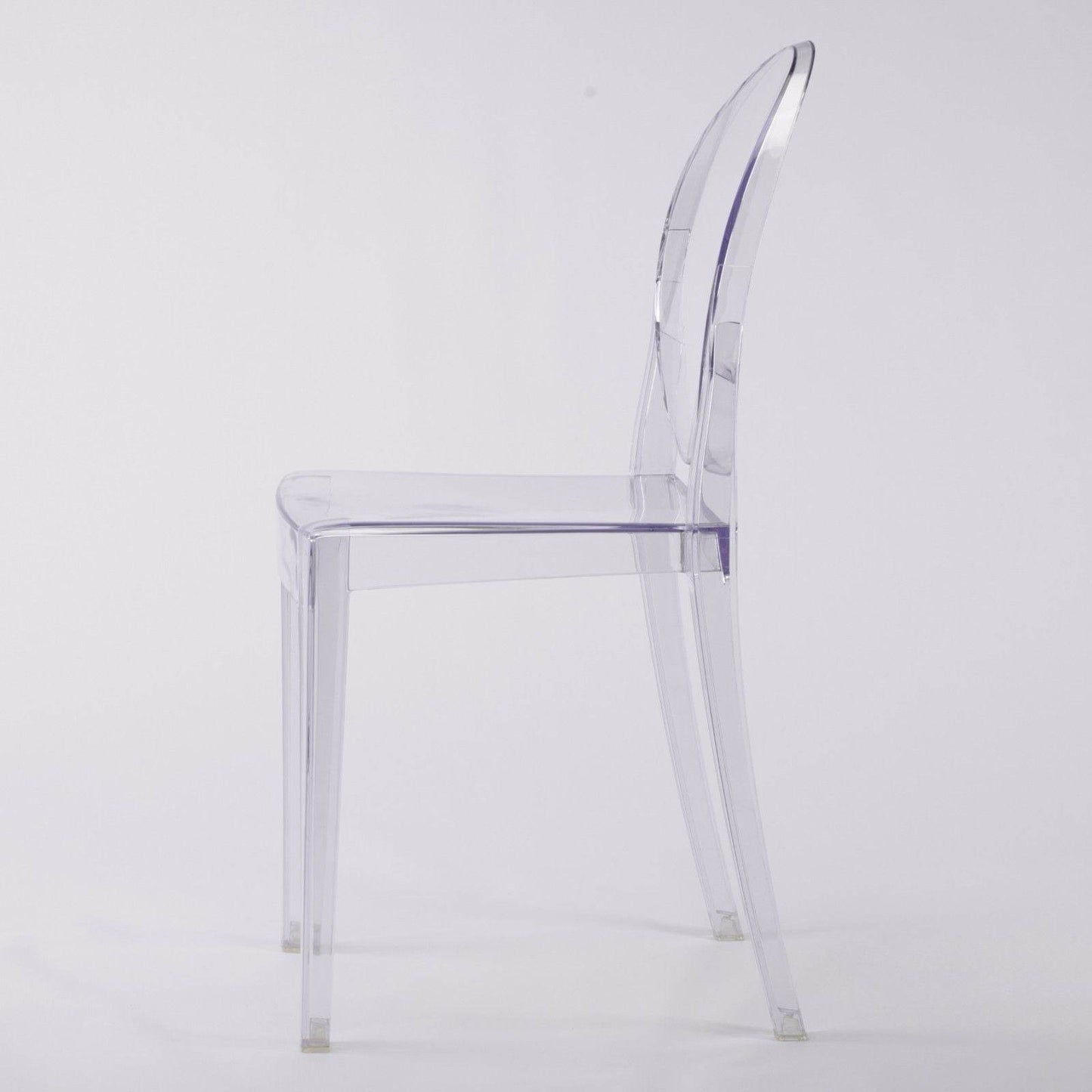 Clear Ghost Transparent Dining Chair - Esmae & Rose