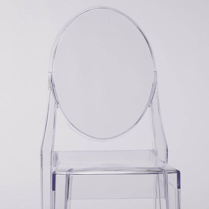 Clear Ghost Transparent Dining Chair - Esmae & Rose