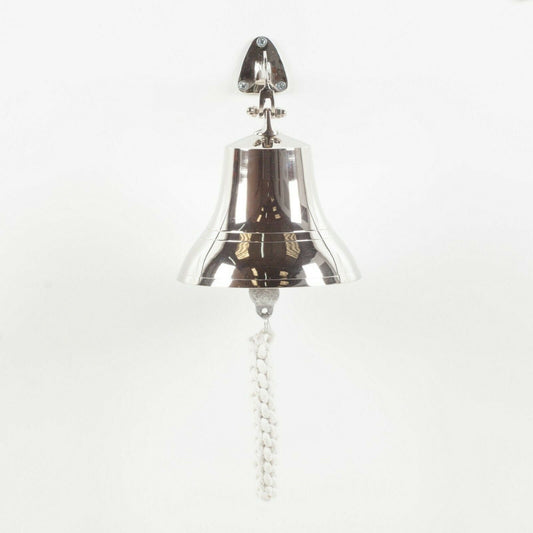 Antique Vintage Style Nautical Wall Mounted Door Nickel Chrome Bell Ship Pub Last Order 6" -  r4a5bu-zj.myshopify.com