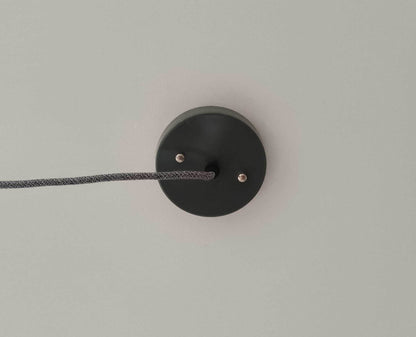 Factory Style Enamel Medium Industrial Grey Ceiling Light With Adjustable Cord - Esmae & Rose